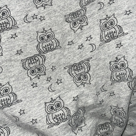 Forever 21 Owl pattern Long sleeve - Picture 2 of 6